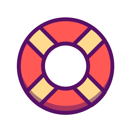 Float, life float, outline, pool, swim, swimming, traveling icon